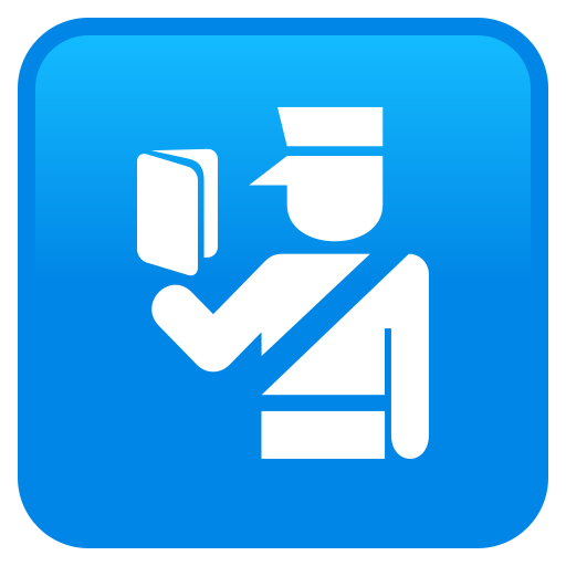 🛂 Controle De Passaportes emoji