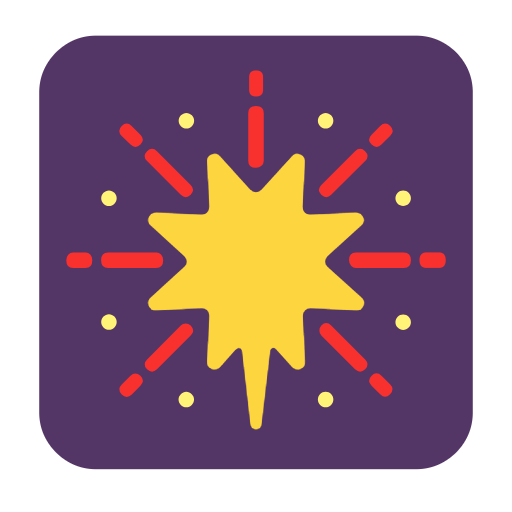 🎆 Kembang api emoji