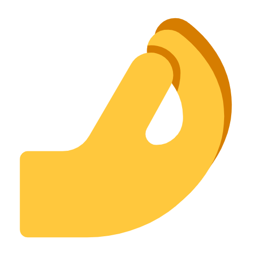 🤌 Pinched Fingers Emoji