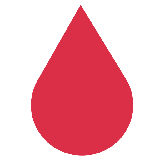 🩸 Drop of Blood Emoji