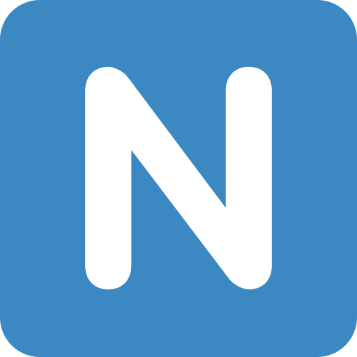 地域別標識記号文字N 絵文字